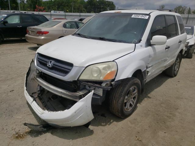 Photo 2 from auction – 2003 HONDA PILOT EXL with VIN 2HKYF18623H599412