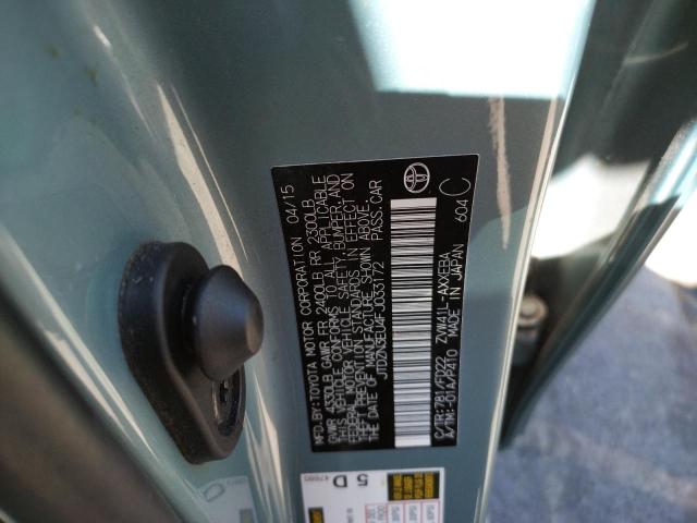 Photo 10 from auction – 2015 TOYOTA PRIUS V with VIN JTDZN3EU4FJ033172
