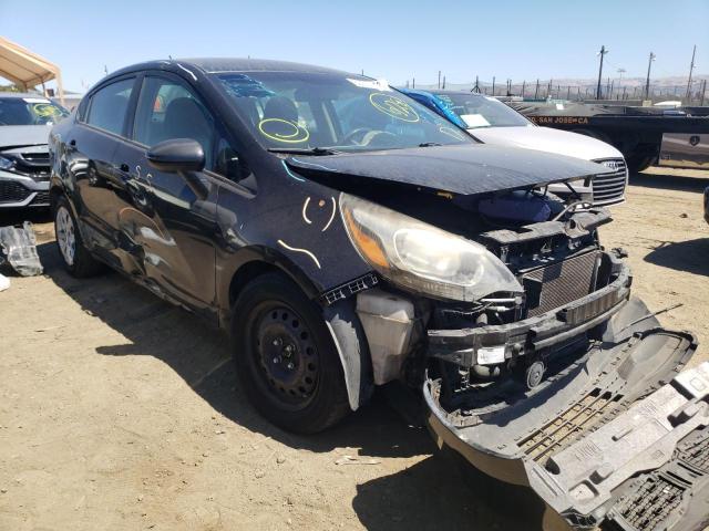 KIA RIO LX 2012 с VIN KNADM4A33C6089891 - Фото с аукциона
