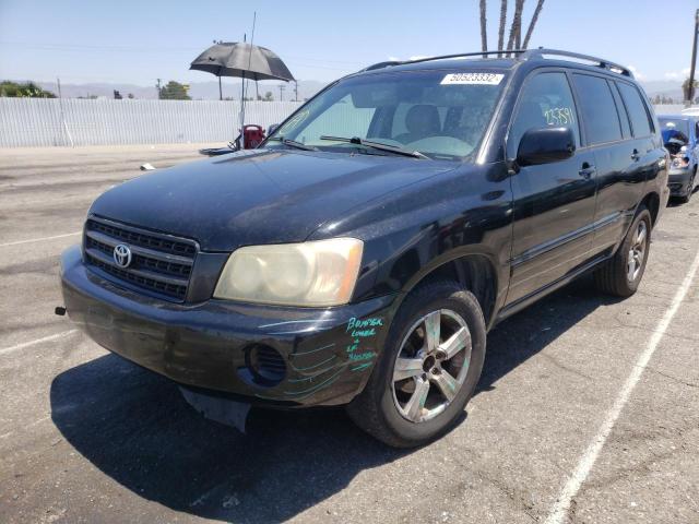 Photo 2 from auction – 2003 TOYOTA HIGHLANDER with VIN JTEGD21A830070934
