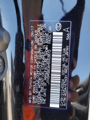 Photo 10 from auction – 2017 LEXUS RC 300 with VIN JTHSM5BC6H5003872