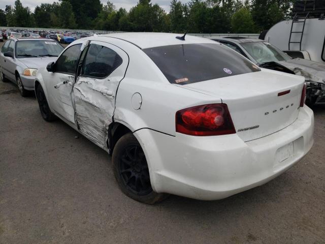 Photo 3 from auction – 2012 DODGE AVENGER SX with VIN 1C3CDZCB7CN230682