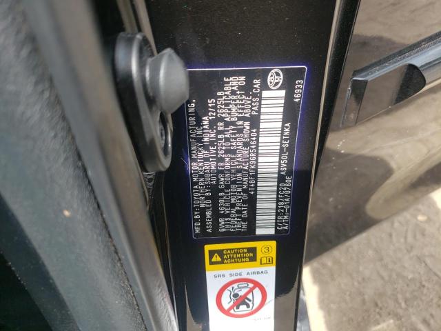 Photo 10 from auction – 2016 TOYOTA CAMRY LE with VIN 4T4BF1FK9GR546404