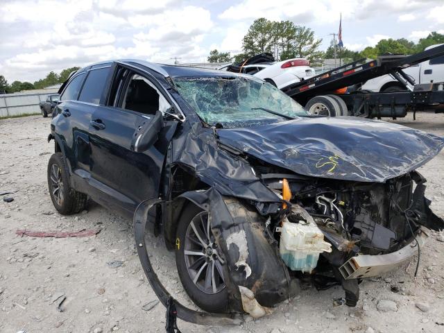TOYOTA HIGHLANDER 2017 with VIN 5TDKZRFH9HS517922 - Photo from auction
