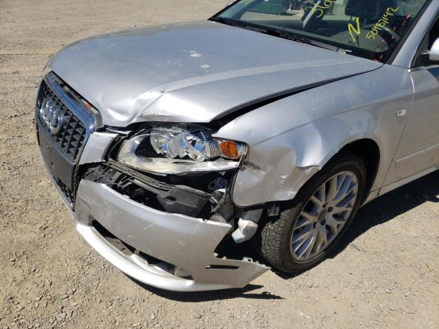 Photo 9 from auction – 2008 AUDI A4 2.0T QU with VIN WAUDF78E48A149149
