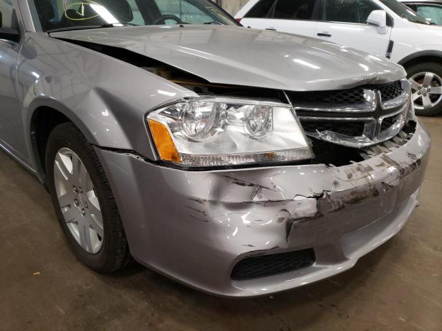 Photo 9 from auction – 2013 DODGE AVENGER SE with VIN 1C3CDZAB1DN529573