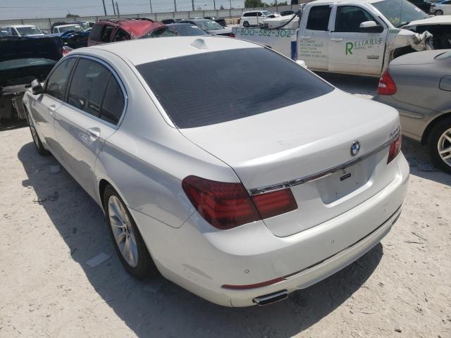 Photo 3 from auction – 2014 BMW 740 LI with VIN WBAYE4C5XED138421