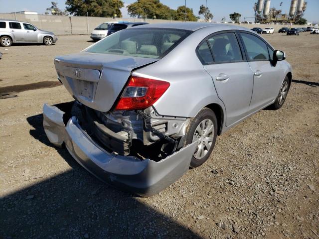 Photo 4 from auction – 2012 HONDA CIVIC LX with VIN 19XFB2F54CE350732