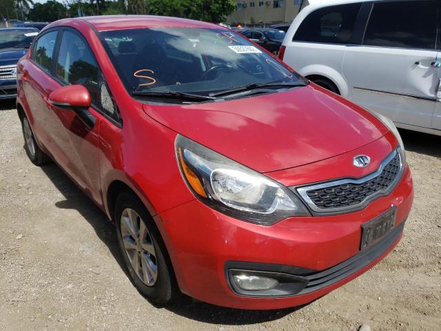 KIA RIO EX 2012 with VIN KNADN4A32C6045054 - Photo from auction