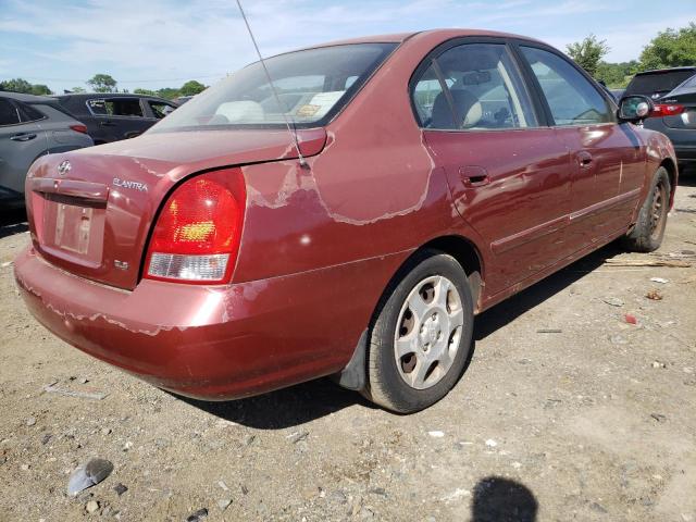 Photo 4 from auction – 2003 HYUNDAI ELANTRA with VIN KMHDN45D93U493496