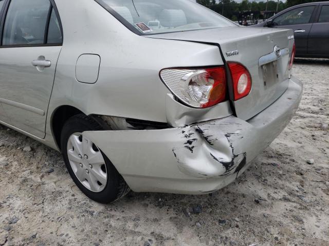 Photo 9 from auction – 2004 TOYOTA COROLLA CE with VIN JTDBR32E342037403