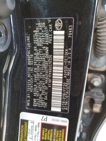 Photo 10 from auction – 2016 TOYOTA CAMRY LE with VIN 4T1BF1FK8GU576326