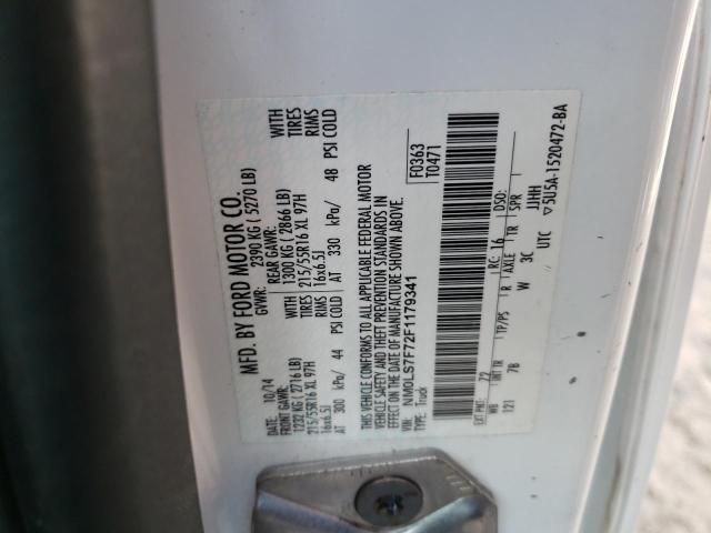 Photo 10 from auction – 2018 FORD TRANSIT CO with VIN NM0LS7F72F1179341