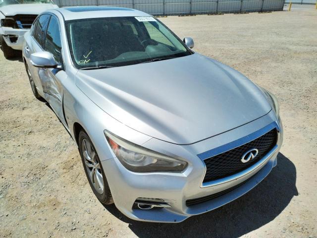 INFINITI Q50 BASE 2014 with VIN JN1BV7AP7EM674048 - Photo from auction