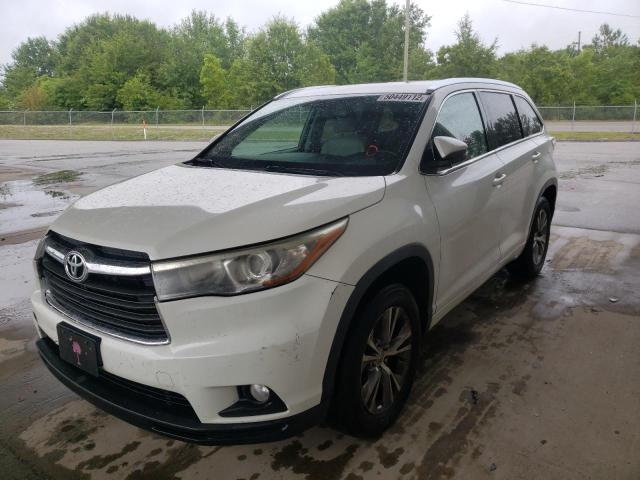 Photo 2 from auction – 2015 TOYOTA HIGHLANDER with VIN 5TDKKRFH1FS087692