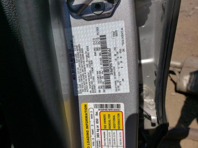 Photo 10 from auction – 2015 FORD FUSION SE with VIN 3FA6P0H79FR180567