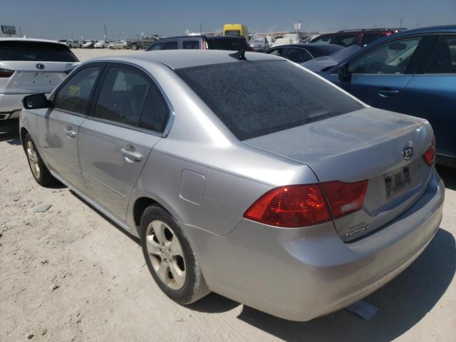 Photo 3 from auction – 2009 KIA OPTIMA LX with VIN KNAGE228895287258
