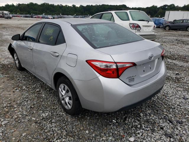 Photo 3 from auction – 2015 TOYOTA COROLLA with VIN 2T1BURHE5FC401088