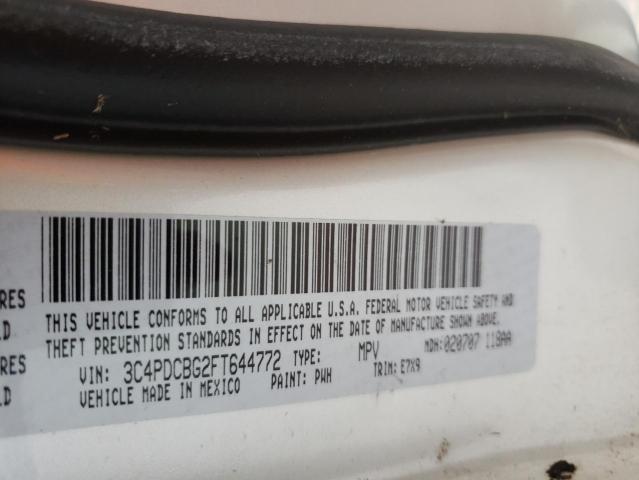 Photo 10 from auction – 2015 DODGE JOURNEY SX with VIN 3C4PDCBG2FT644772