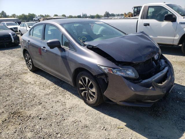 HONDA CIVIC EX 2014 مع رقم تعريف المركبة 19XFB2F86EE264934 - صورة من المزاد