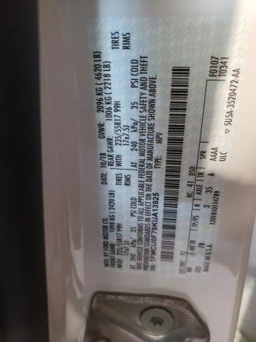 Photo 10 from auction – 2019 FORD ESCAPE S with VIN 1FMCU0F79KUA13925