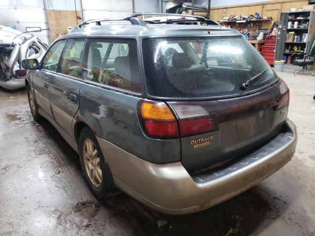 Photo 3 from auction – 2001 SUBARU LEGACY OUT with VIN 4S3BH686717679268
