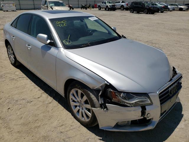 AUDI A4 PREMIUM 2011 with VIN WAUEFAFL9BN028152 - Photo from auction