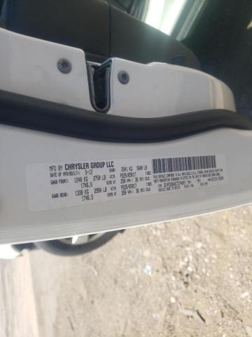 Photo 10 from auction – 2012 DODGE JOURNEY SX with VIN 3C4PDDBG0CT274097