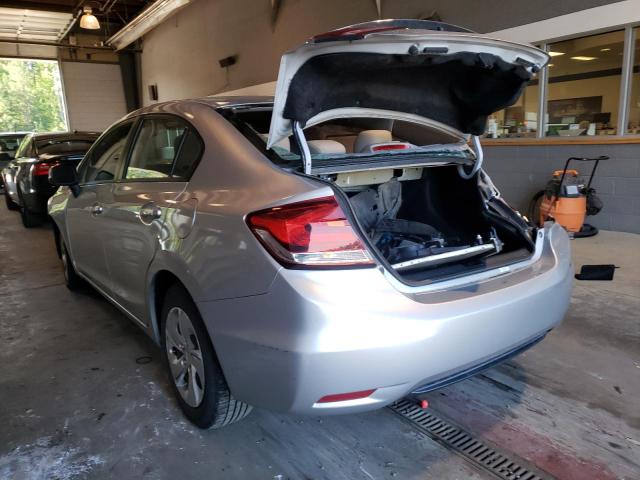 Photo 3 from auction – 2013 HONDA CIVIC LX with VIN 2HGFB2F57DH562600