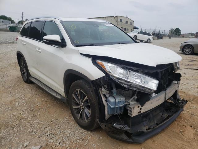 Photo 1 from auction – 2017 TOYOTA HIGHLANDER with VIN 5TDKZRFH1HS524623