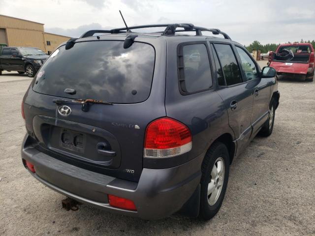 Photo 4 from auction – 2005 HYUNDAI SANTA FE with VIN KM8SC73D65U980983