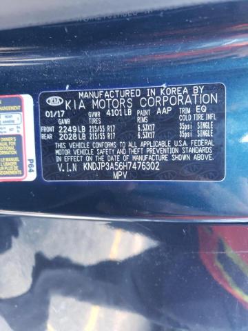 Photo 10 from auction – 2017 KIA SOUL + with VIN KNDJP3A56H7476302