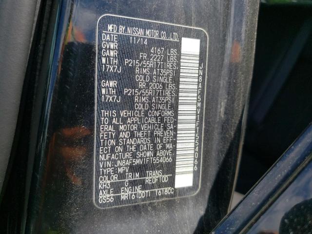 Photo 10 from auction – 2015 NISSAN JUKE S with VIN JN8AF5MV1FT554066