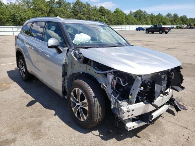 TOYOTA HIGHLANDER 2021 with VIN 5TDGZRBH7MS548124 - Photo from auction
