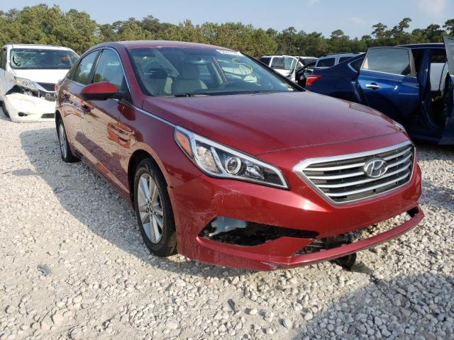 HYUNDAI SONATA SE 2016 with VIN 5NPE24AF7GH369123 - Photo from auction