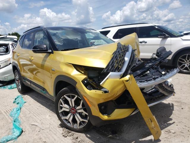 KIA SELTOS S 2021 with VIN KNDEUCA28M7106768 - Photo from auction