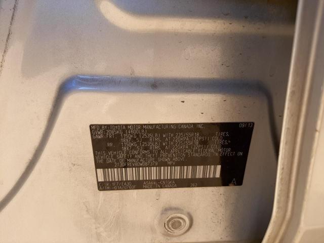 Photo 10 from auction – 2013 TOYOTA RAV4 LIMIT with VIN 2T3DFREV8DW087379