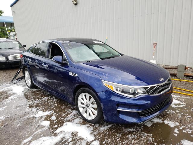 KIA OPTIMA EX 2017 with VIN 5XXGU4L33HG177670 - Photo from auction