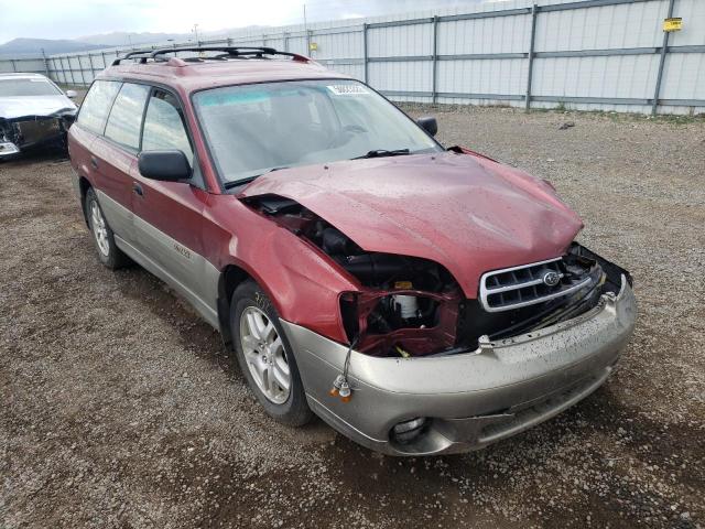 SUBARU LEGACY OUT 2002 with VIN 4S3BH675227637309 - Photo from auction