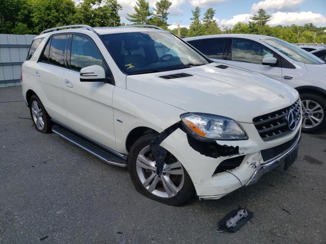 MERCEDES-BENZ ML 350 BLU 2012 with VIN 4JGDA2EB6CA052411 - Photo from auction