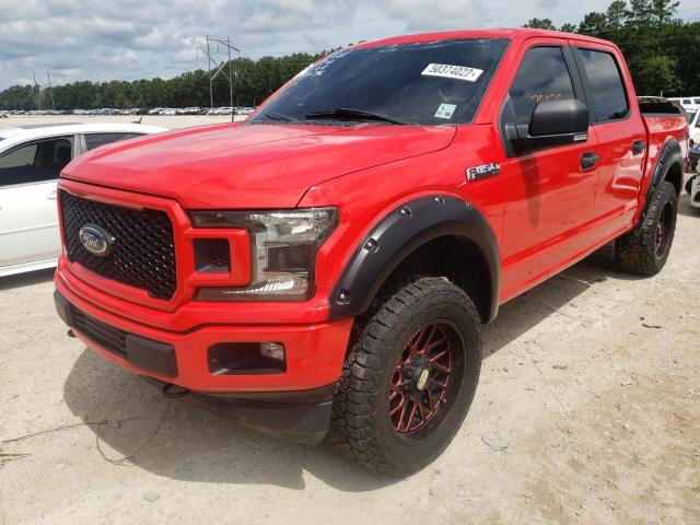 Photo 2 from auction – 2018 FORD F150 SUPER with VIN 1FTEW1E58JKF90596