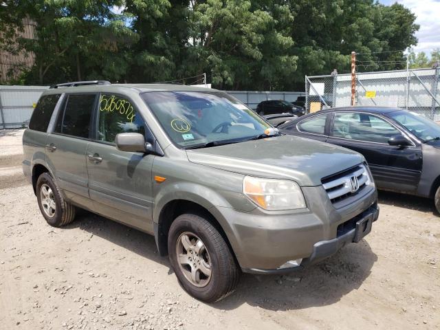 HONDA PILOT EXL 2008 with VIN 5FNYF18688B033552 - Photo from auction