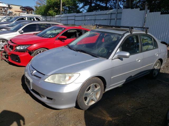 Photo 2 from auction – 2005 HONDA CIVIC EX with VIN 2HGES25765H553094