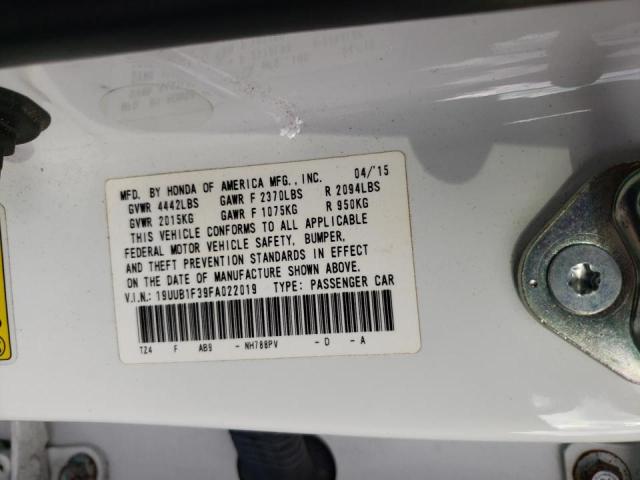 Photo 10 from auction – 2015 ACURA TLX with VIN 19UUB1F39FA022019
