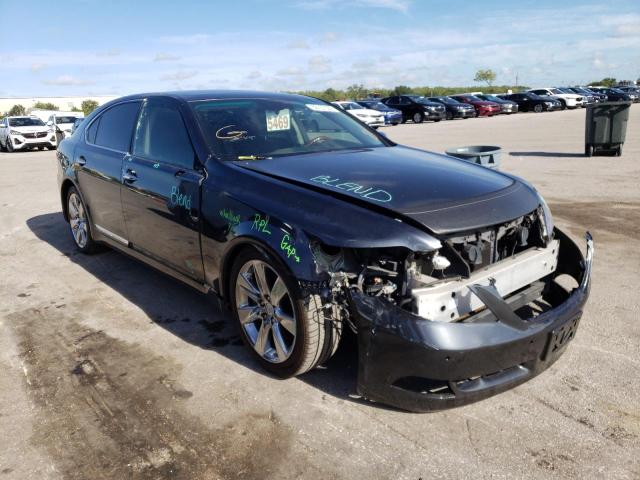 LEXUS LS 460L 2008 with VIN JTHGL46F685027418 - Photo from auction