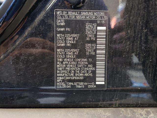 Photo 10 from auction – 2016 NISSAN ROGUE S with VIN KNMAT2MV1GP616093