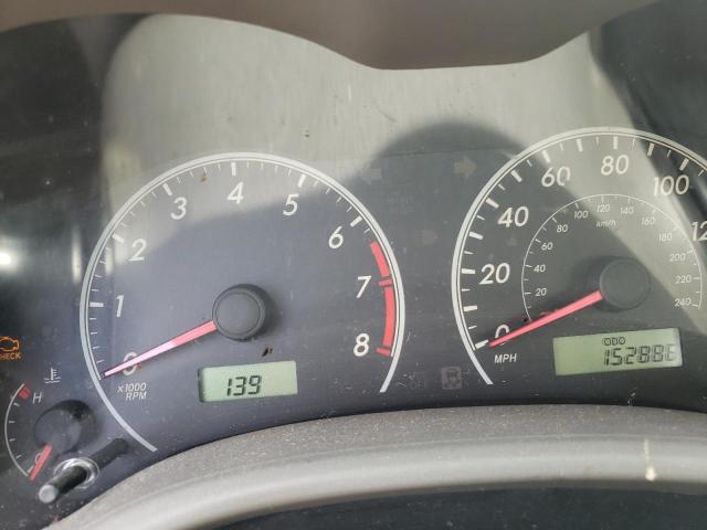Photo 8 from auction – 2009 TOYOTA COROLLA BA with VIN JTDBL40E399024868