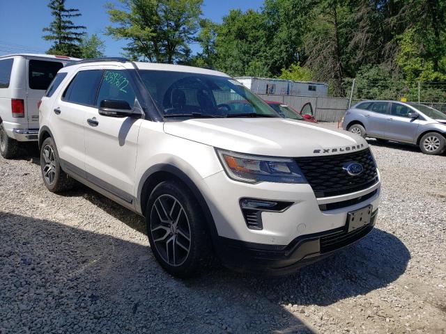 FORD EXPLORER S 2018 with VIN 1FM5K8GT1JGB27584 - Photo from auction