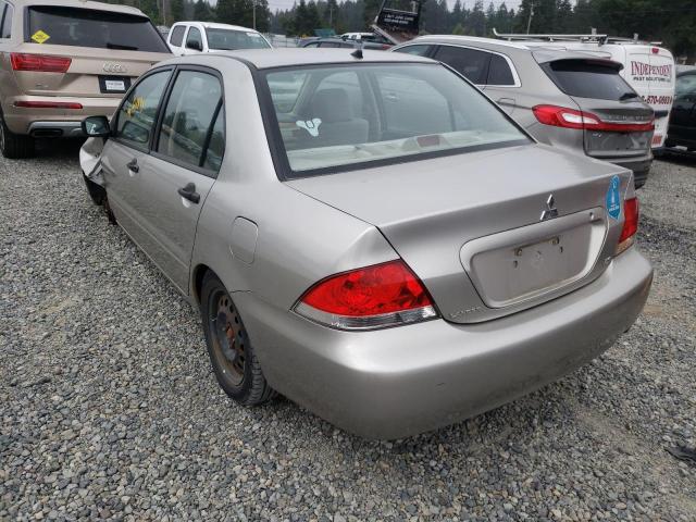 Photo 3 from auction – 2006 MITSUBISHI LANCER ES with VIN JA3AJ26E76U070725