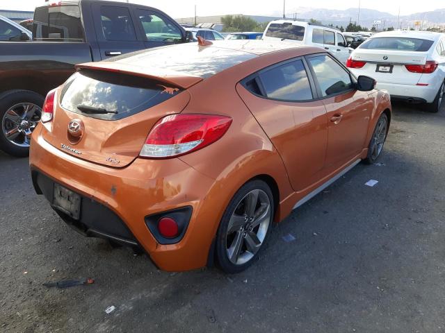 Photo 4 from auction – 2014 HYUNDAI VELOSTER T with VIN KMHTC6AE2EU205137